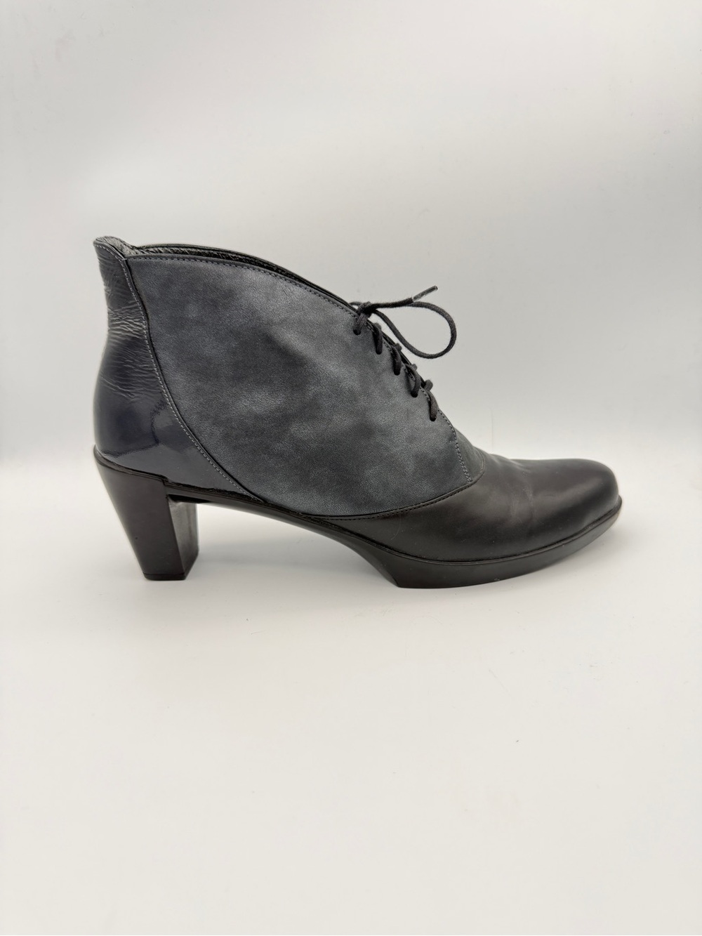Naot Prime Bella Granata Heeled Bootie Leather Academia Comfort Oxford 41